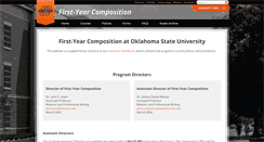Desktop Screenshot of comp.okstate.edu