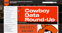 Desktop Screenshot of irim.okstate.edu