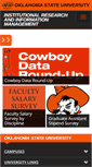 Mobile Screenshot of irim.okstate.edu
