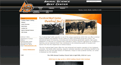 Desktop Screenshot of beefcenter.ansi.okstate.edu