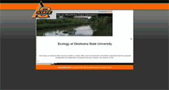 Desktop Screenshot of ecology.okstate.edu