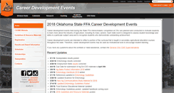Desktop Screenshot of cde.okstate.edu