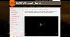 Desktop Screenshot of adminsearch.okstate.edu