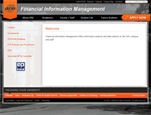 Tablet Screenshot of fim.okstate.edu