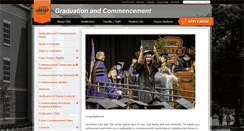 Desktop Screenshot of commencement.okstate.edu