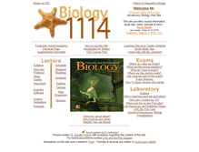Tablet Screenshot of biol1114.okstate.edu