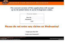 Tablet Screenshot of claims.okstate.edu