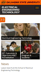 Mobile Screenshot of eet.okstate.edu