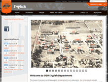 Tablet Screenshot of english.okstate.edu