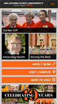 Mobile Screenshot of go.okstate.edu