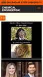 Mobile Screenshot of che.okstate.edu