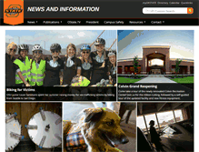 Tablet Screenshot of news.okstate.edu