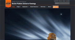 Desktop Screenshot of geology.okstate.edu