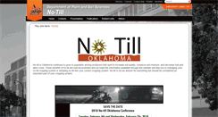 Desktop Screenshot of notill.okstate.edu