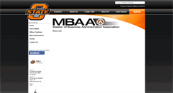 Desktop Screenshot of mbaa.okstate.edu