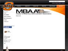 Tablet Screenshot of mbaa.okstate.edu