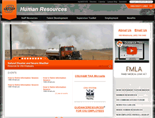 Tablet Screenshot of hr.okstate.edu