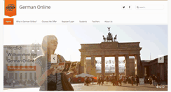 Desktop Screenshot of germanonline.okstate.edu