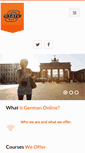 Mobile Screenshot of germanonline.okstate.edu
