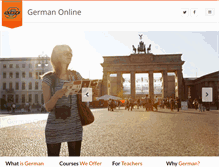 Tablet Screenshot of germanonline.okstate.edu