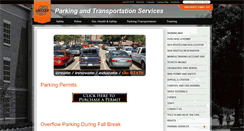 Desktop Screenshot of parking.okstate.edu