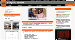 Desktop Screenshot of cs.okstate.edu