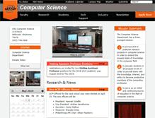Tablet Screenshot of cs.okstate.edu