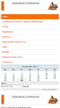 Mobile Screenshot of agconferences.okstate.edu