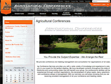 Tablet Screenshot of agconferences.okstate.edu