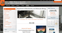 Desktop Screenshot of biochemistry.okstate.edu