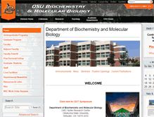 Tablet Screenshot of biochemistry.okstate.edu